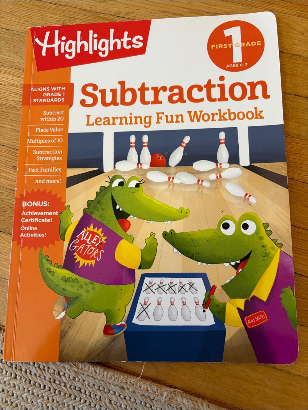 Subtraction Learning Fun Workbook